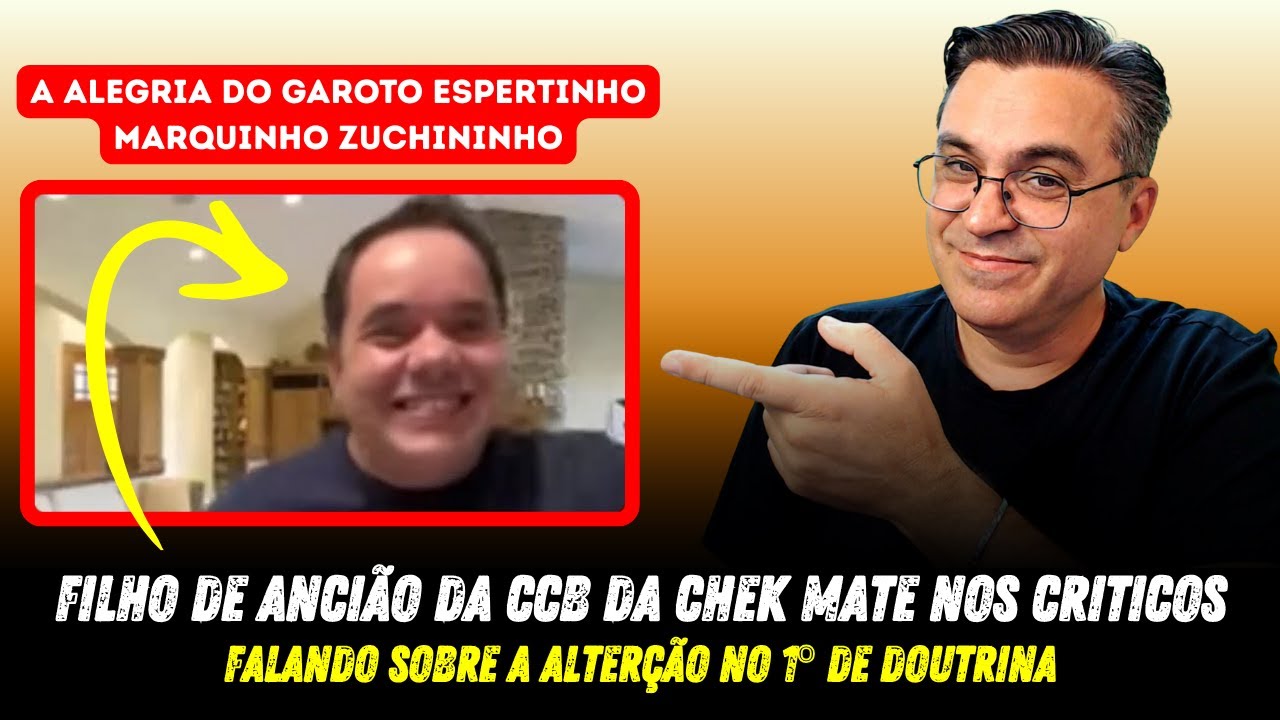 ❌FILHO DE ANCIÃO MARCOS ZUCHINI TENTOU DAR UM 