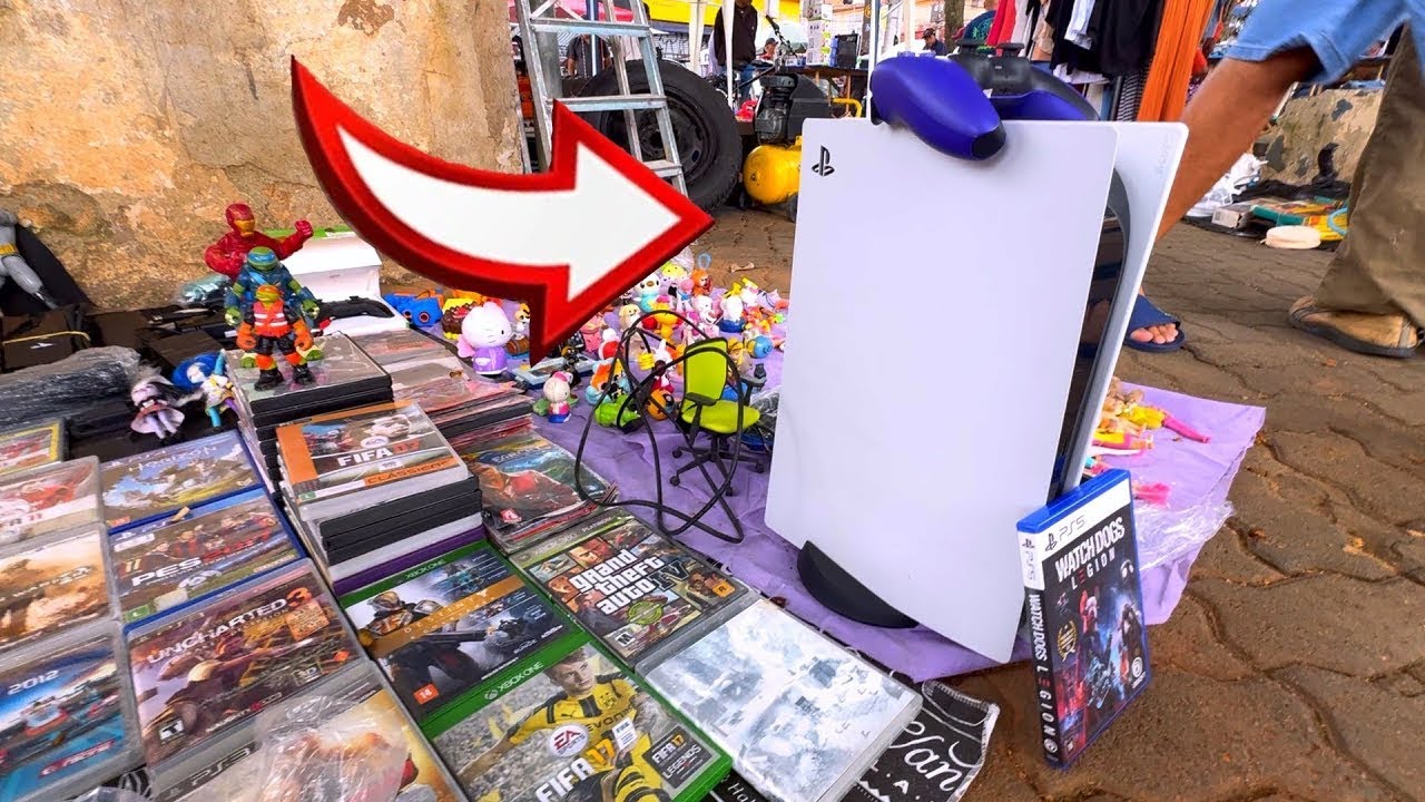 CAÇADA GAMER na MAIOR FEIRA DO ROLO de SÃO PAULO