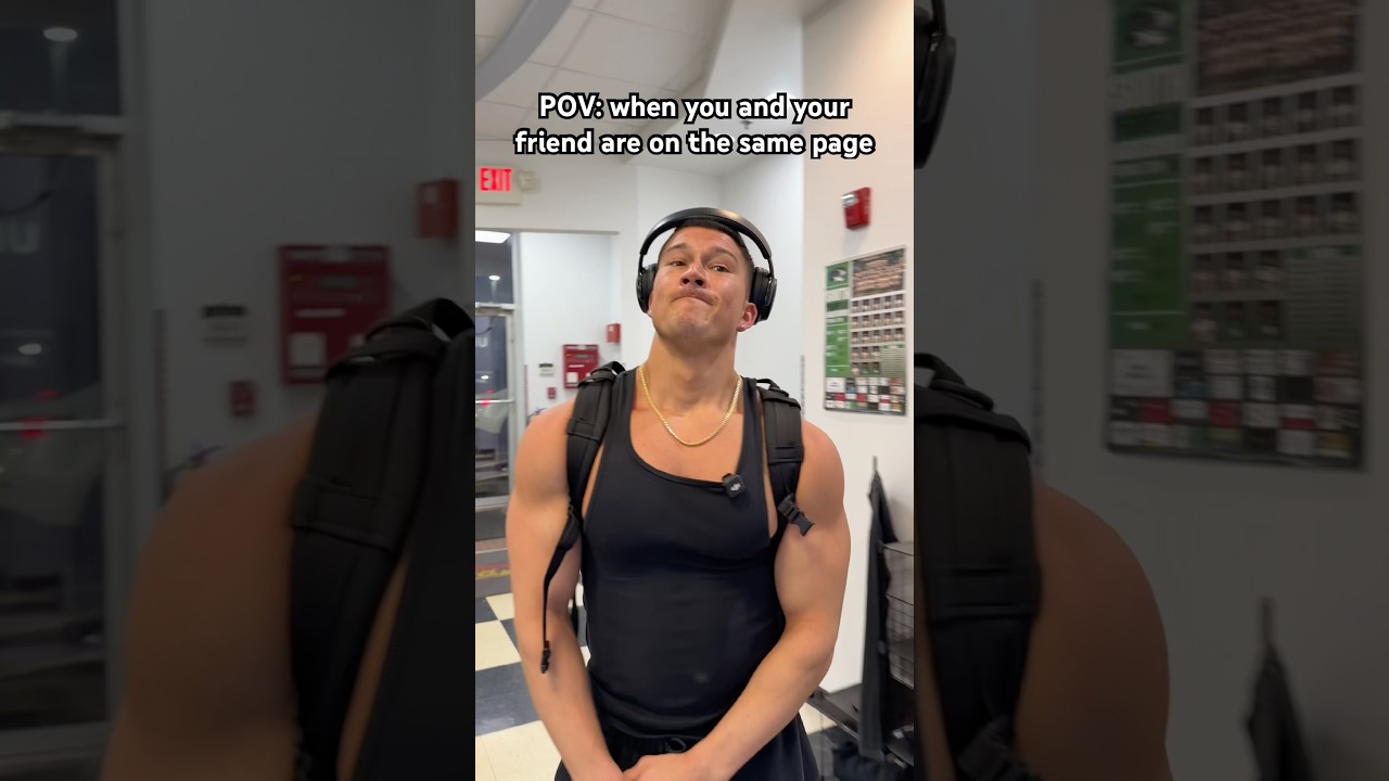 POV: kiedy ty i tw&oacute;j przyjaciel jesteście na tej samej stronie #trendyshorts #siłownia #fitness #...