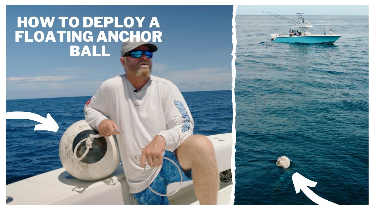 Pulling an Anchor on Your Boat - How to Properly Use an Anchor Ball. GREAT Drone Footage!