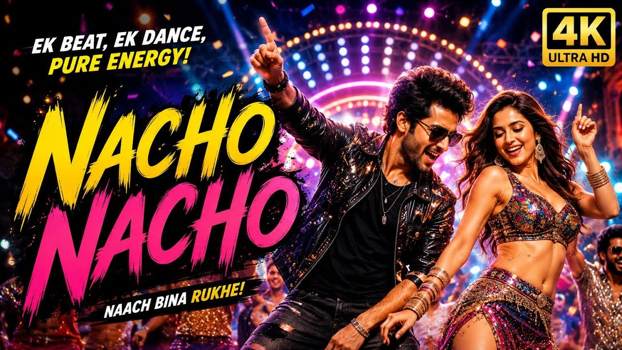 NACHO NACHO DIL SE 💃 | 80s Retro Disco Bollywood Song | Pure Vintage Dance Vibes