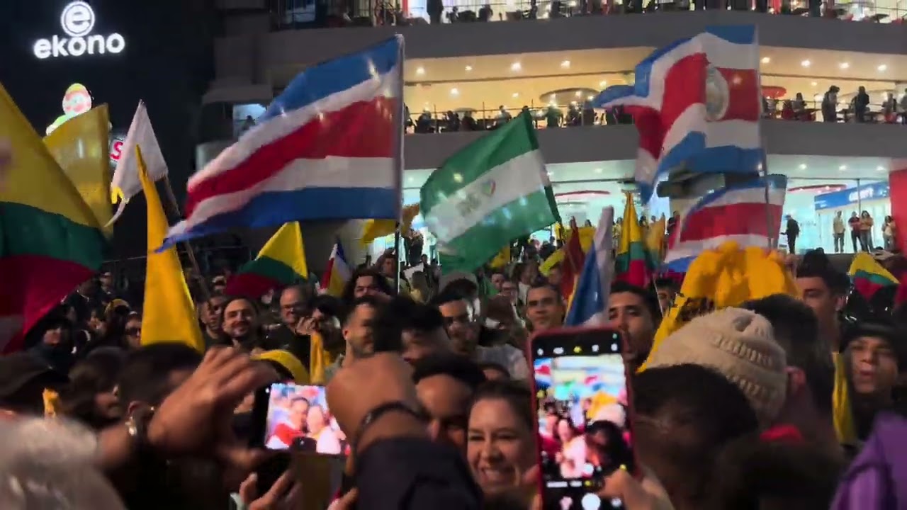 Fiesta electoral Costa Rica