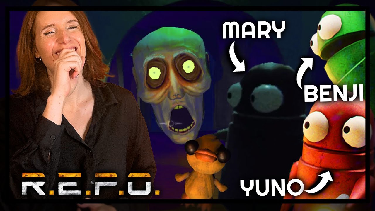 ON LUI FAIT DECOUVRIR LE JEU (c'est beaucoup trop drôle) ! [R.E.P.O]