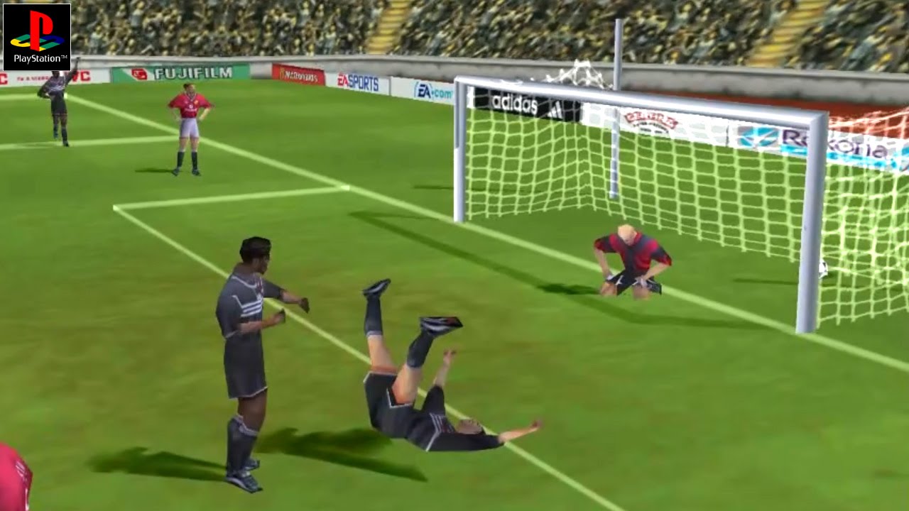 Fifa 2001 - Gameplay PSX / PS1 / PS One / HD 720P (Epsxe)