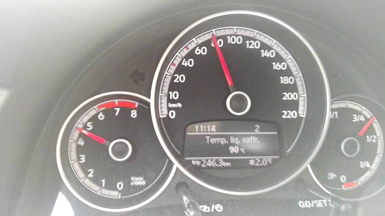 VW UP! TSI 2017 Acceleration 0-100 KM/H 90HP 66kw