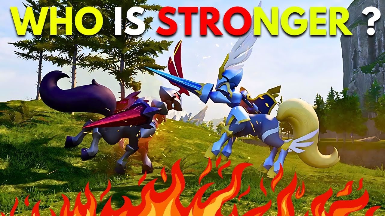 WHO IS STRONGER : PALADIUS or NECROMUS ? ( Palworld Gameplay ) | Techno Gamerz