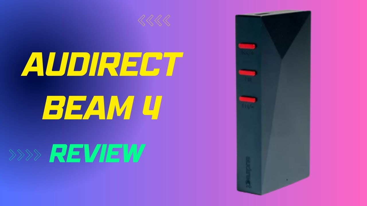Audirect Beam 4: Sonic Power in Your Pocket!