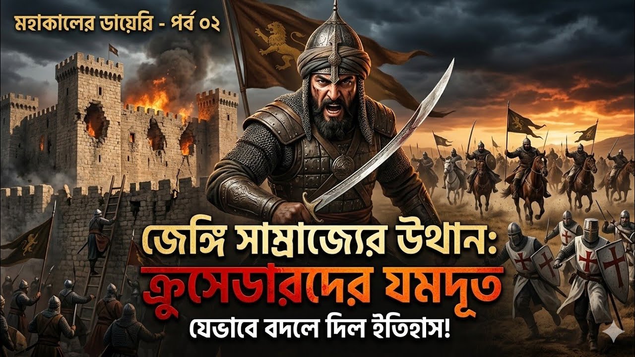 জেঙ্গি সাম্রাজ্যের উত্থান: ক্রুসেডারদের যমদূত যেভাবে বদলে দিল ইতিহাস! | মহাকালের ডায়েরি - পর্ব ০২