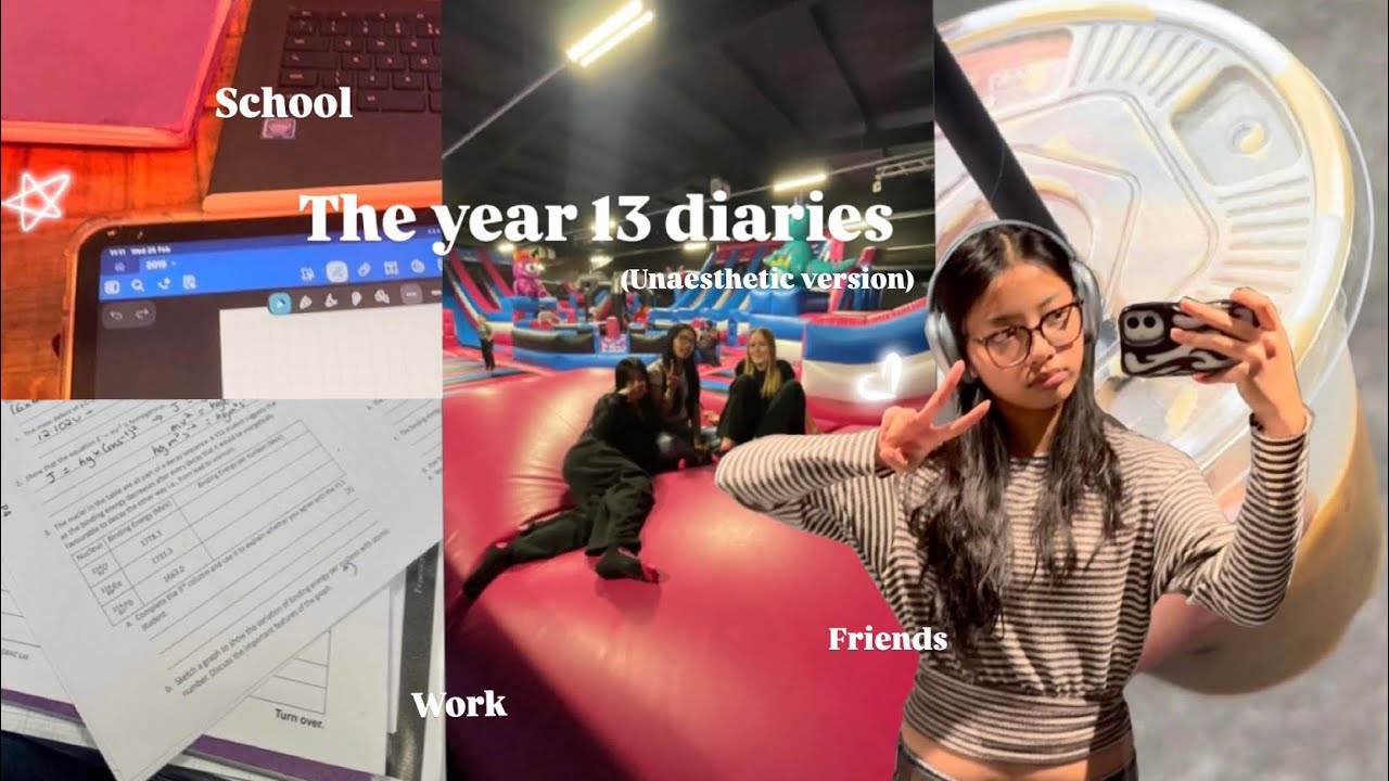 the (unaesthetic) year 13 diaries 