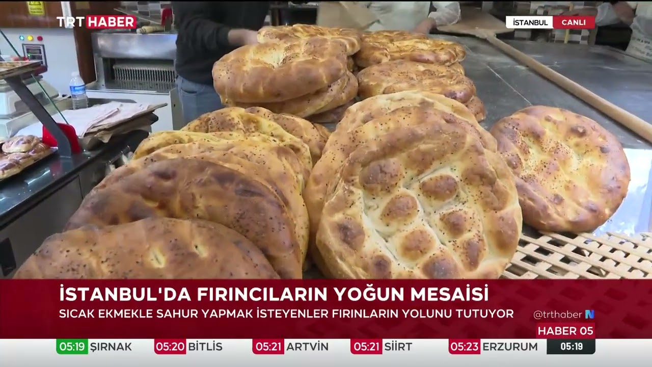 FIRINLARIN SAHUR MESAİSİ