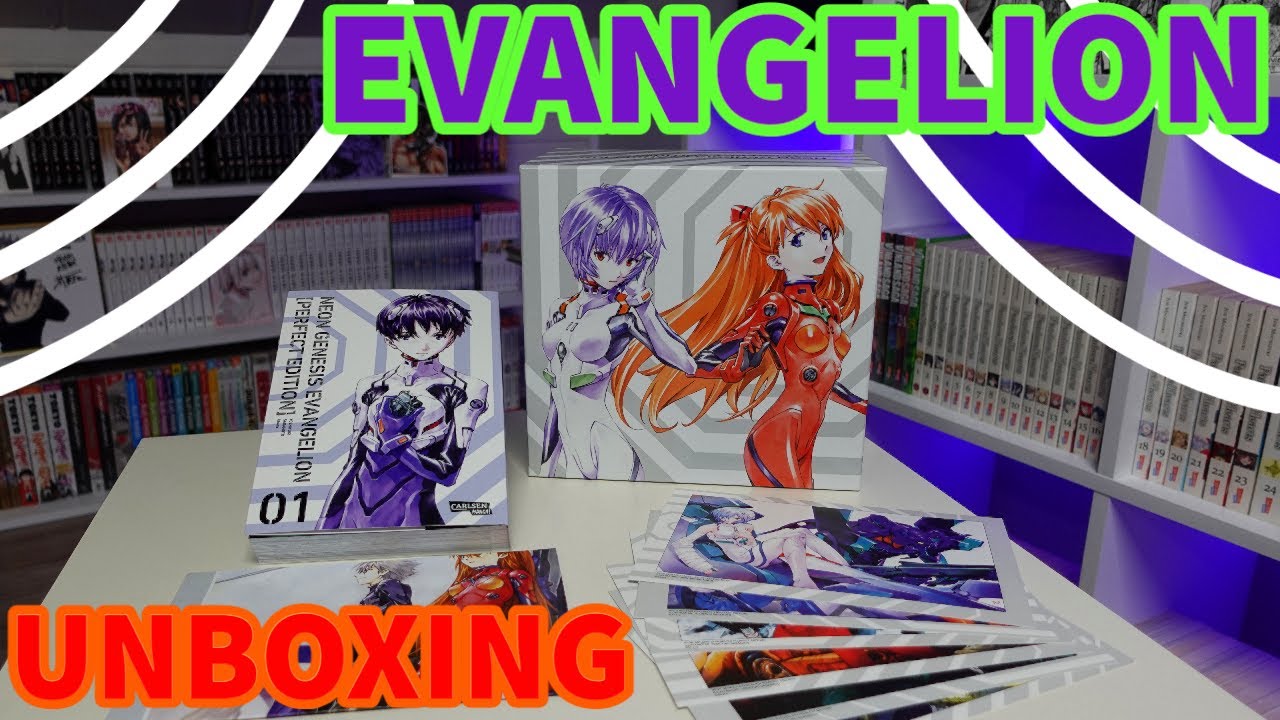 EVANGELION Sammelschuber + Extra's | Manga Unboxing