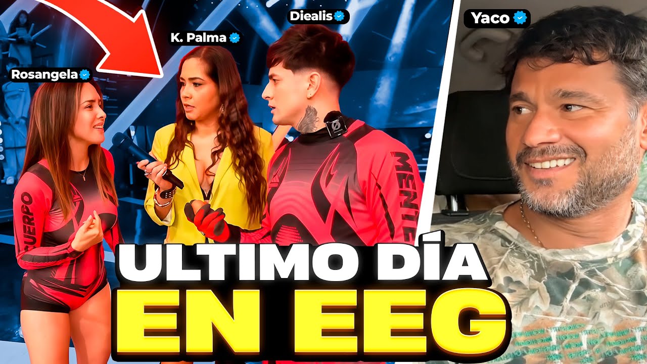 YACO EZQUENAZI ME ACOMPAÑA A LOS SET DE EEG