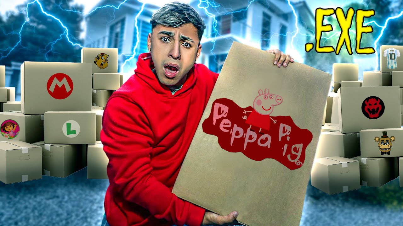 COMPRÉ 100 CAJAS de CABEZAS de MUÑECOS.EXE