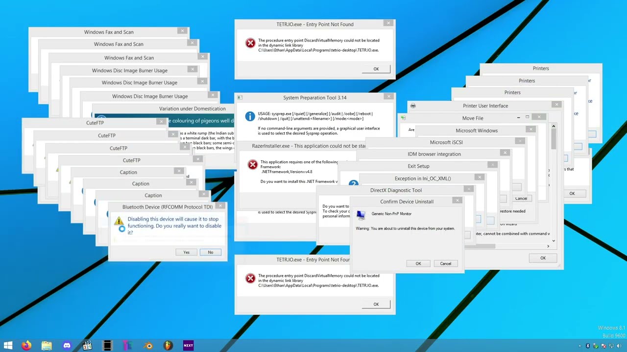 Windows 8.1 Crazy Error (1080p 60fps) (Read Desc)