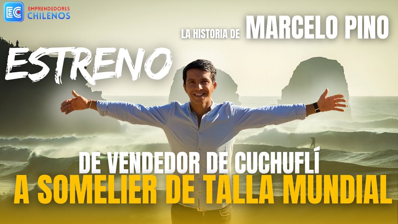 Marcelo Pino: La sacrificada y motivadora historia de cómo llegó a ser un Sommelier internacional.