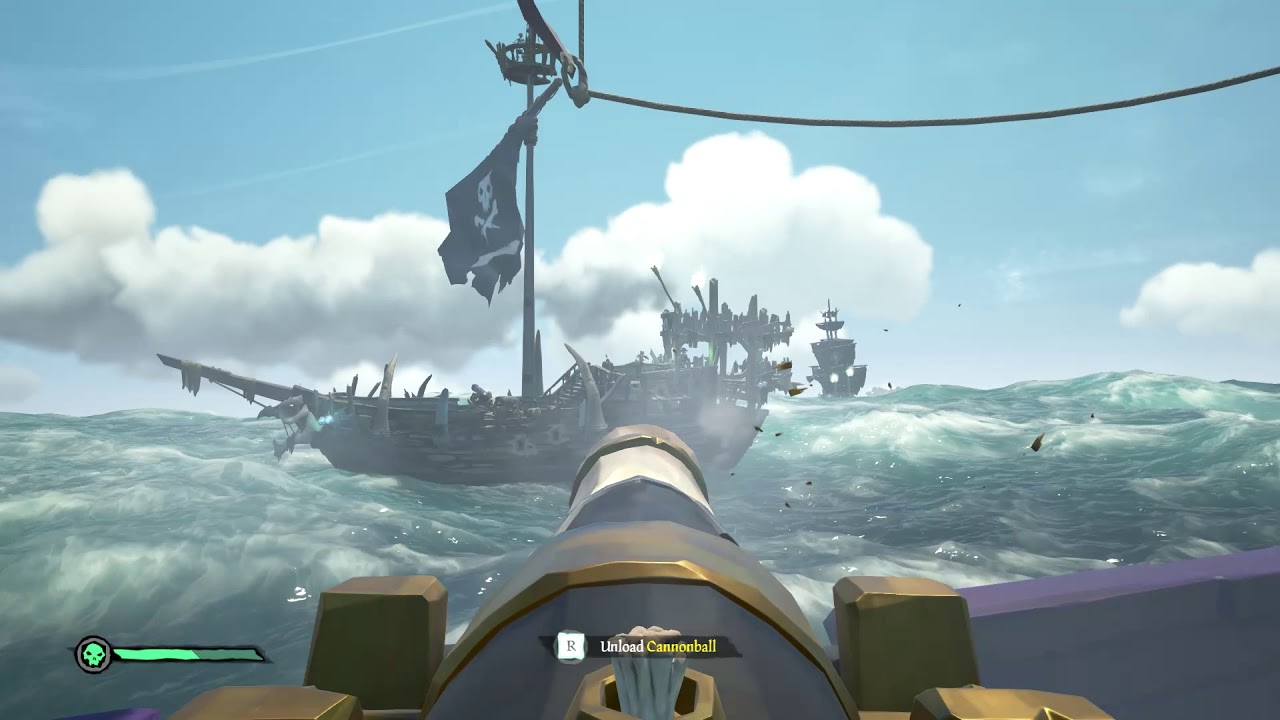 Completing the Skeleton Fleet in Sea of Thieves!