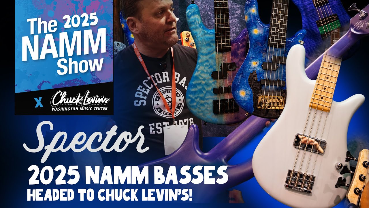 NAMM 2025 | INSANE Spector Custom Shop Basses