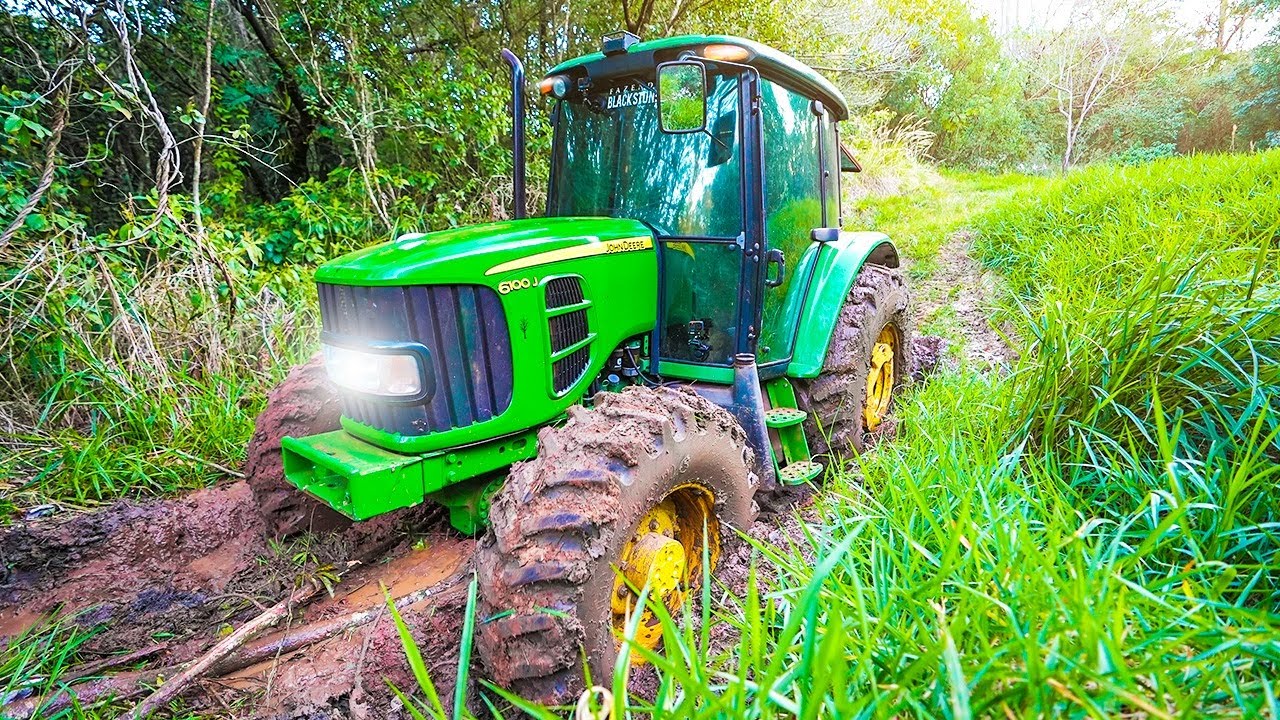 FIZ TRILHA COM MEU TRATOR NO MEIO DA FLORESTA KKKKK