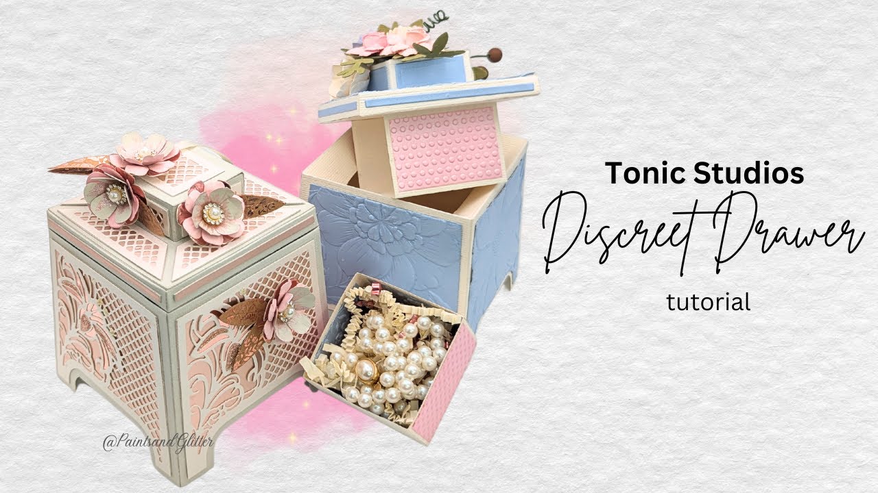 Tonic Studios Discreet Drawer Gift Box (tutorial)