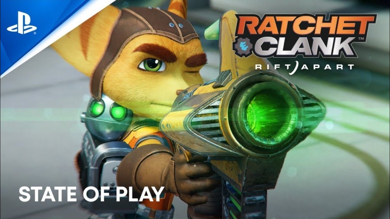 Ratchet and Clank: Rift Apart State Of Play Recation