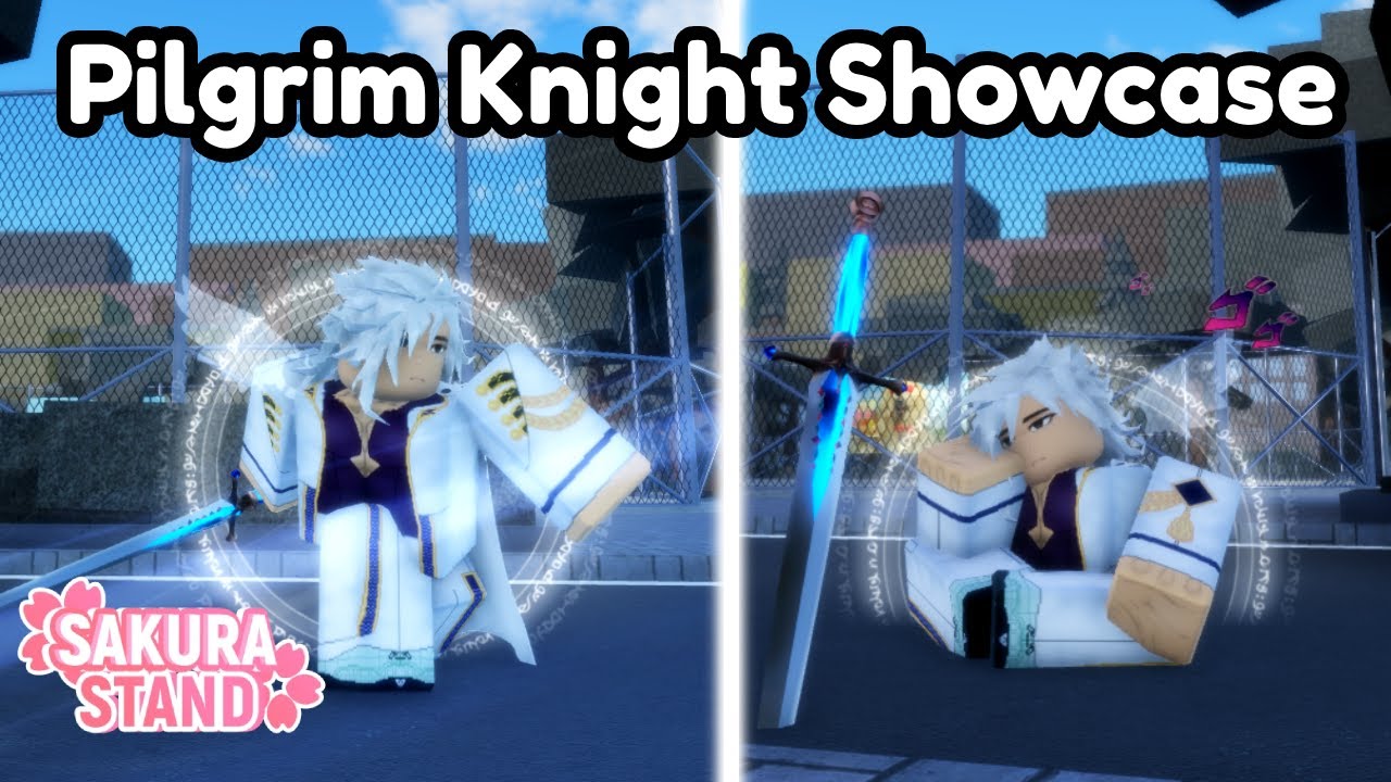 Sakura Stand Fully Finished Pilgrim Knight Showcase