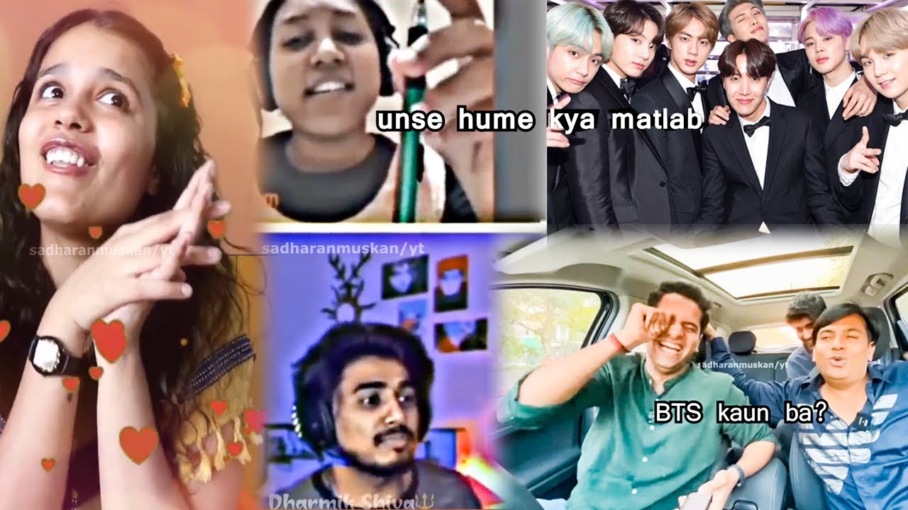 Kaun sa ye kuda-kachra BTS | Puneet superstar roasted BTS I BTS trolled | Daily funny desi memes 11