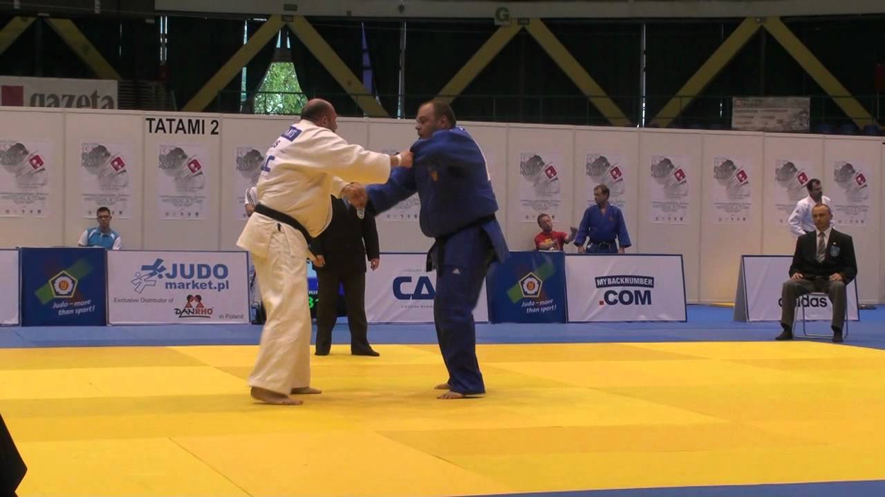 Judo Veterans EM 2012 Opole M3+100kg Finale Garyants(RUS) - Zakopyrin(RUS)