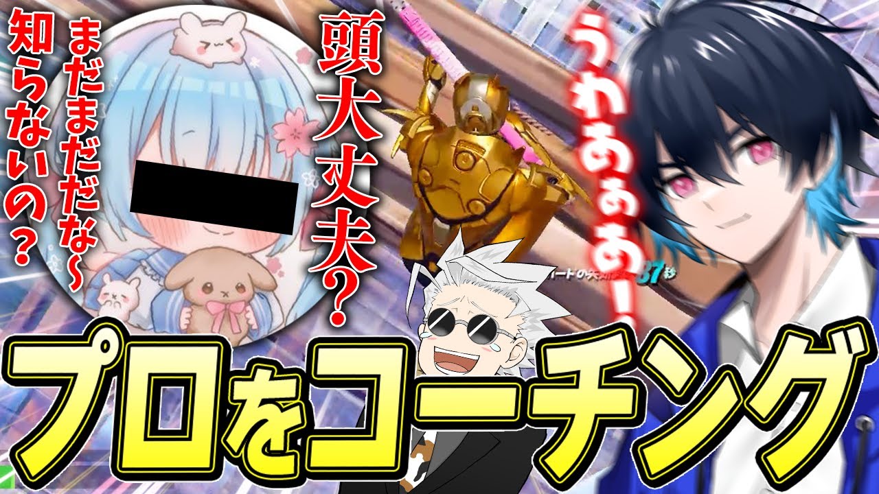 凄腕のフォートナイトアドバイザーがぶゅりるを指導します【フォートナイト/Fortnite】
