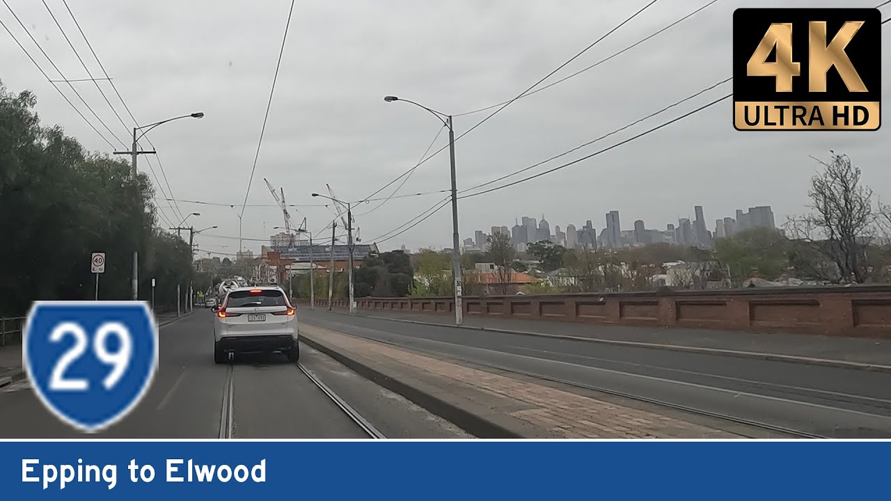[AUS] State Route 29: EPPING to ELWOOD (Real-Time Drive)