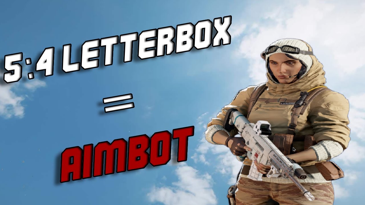 Nomad + 5:4 letterbox = Aimbot