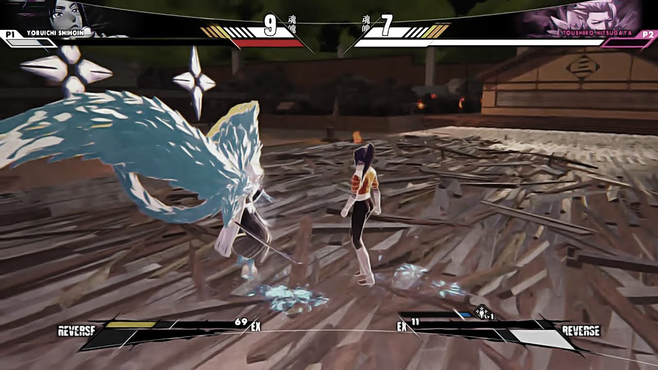 Toshiro Vs Yoruichi Bleach Rebirth of Souls Gameplay