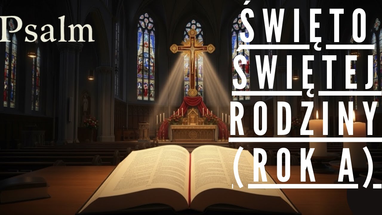 PSALM RESPONSORYJNY Święto ŚWIĘTEJ RODZINY JEZUSA, MARYI I J&Oacute;ZEFA (rok A) I Organistka