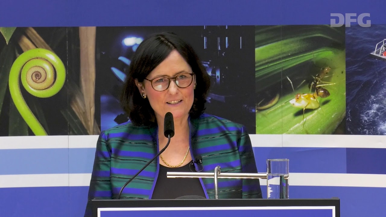 Antrittsrede von Prof. Dr. Katja Becker beim DFG-Neujahrsempfang 2020