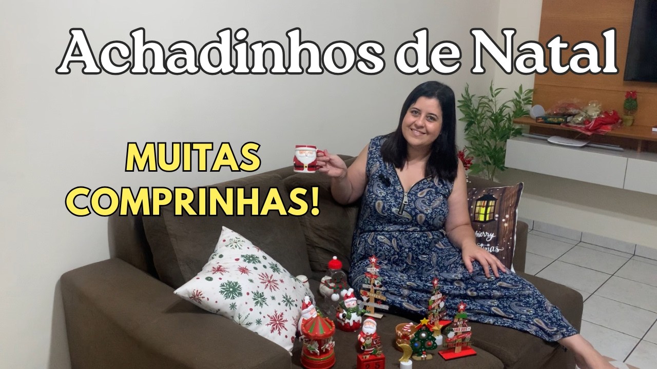 Compras de NATAL da SHOPEE e da SHEIN! Achadinhos Incríveis para o Natal!