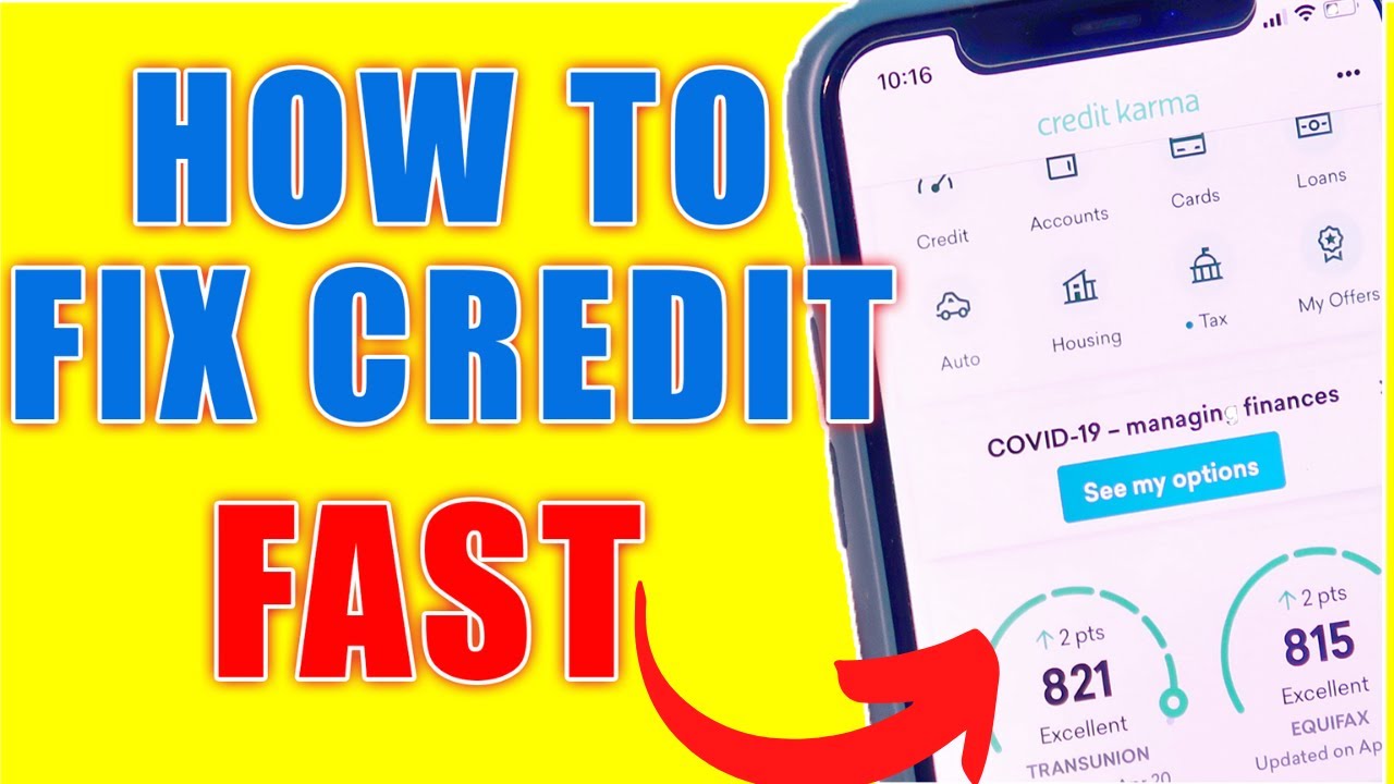 How to Get Your CREDIT SCORE from 0 to 750 (Beginners Guide)