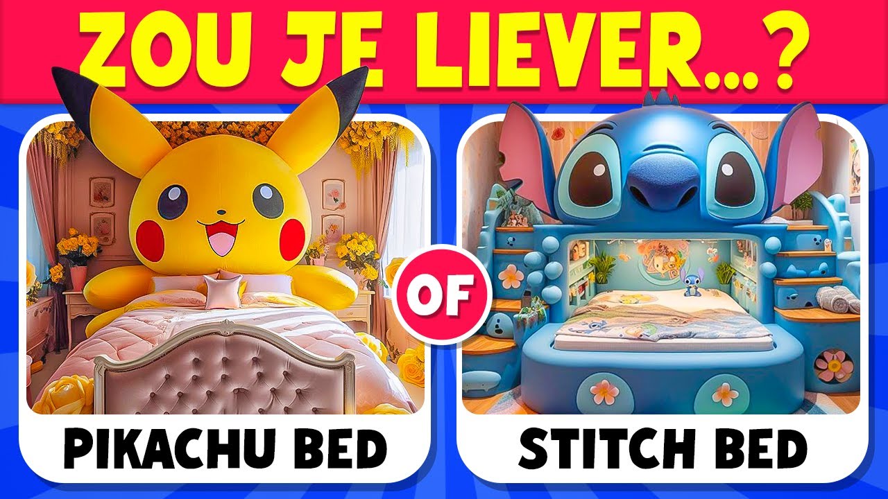 Zou Je Liever...? Ontwerp je Droomhuis 🏠🌈💞 Quiz Storm