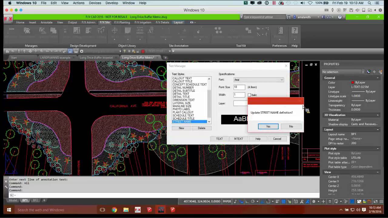 Working with Scale Webinar for Land F/X and AutoCAD