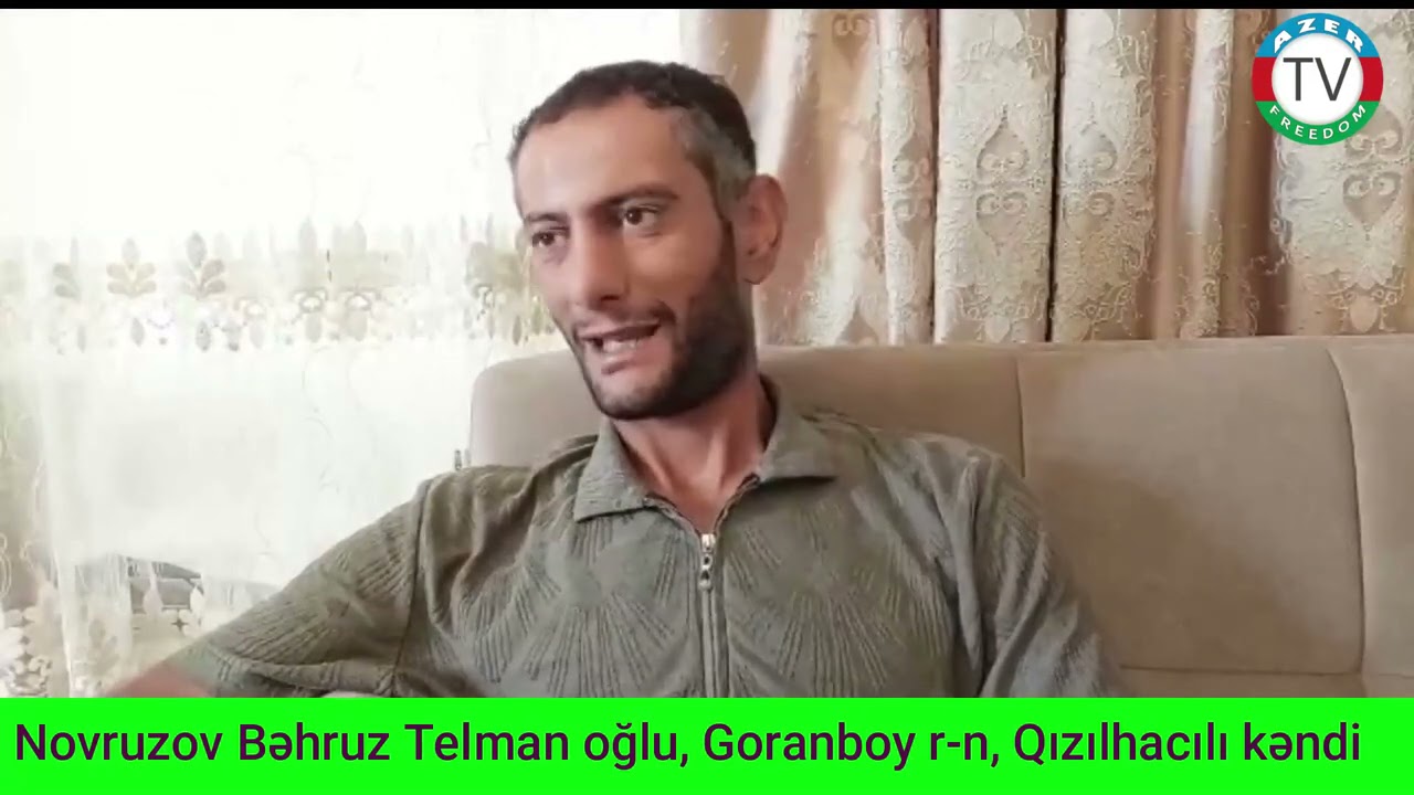 1.9.21: Bu işgəncələri vermək üçün gərək insan olmayasan. Bəhruz Novruzov
