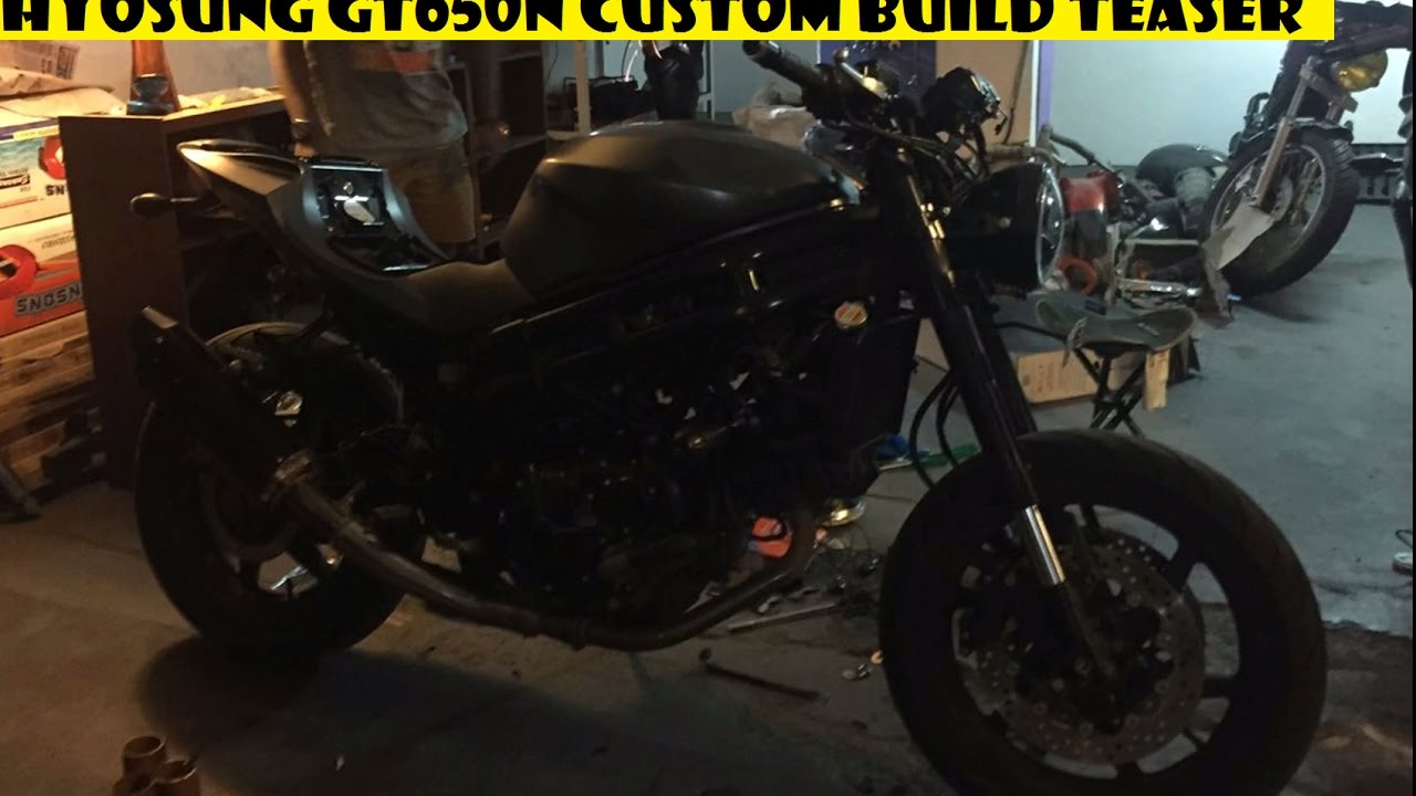 Hyosung GT650 N Custom Build Teaser | ft. Gear Gear Motorcycles