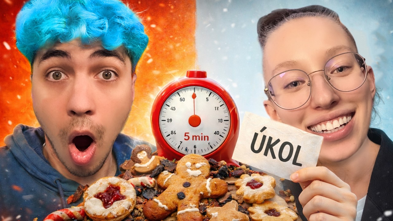 Pečení cukroví s úkoly – kdo to zvládne?