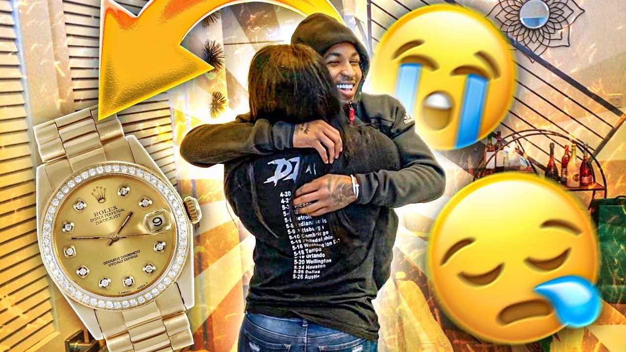 I Bought My Valentine a $12,000 ROLEX!! (She Cried) 😭