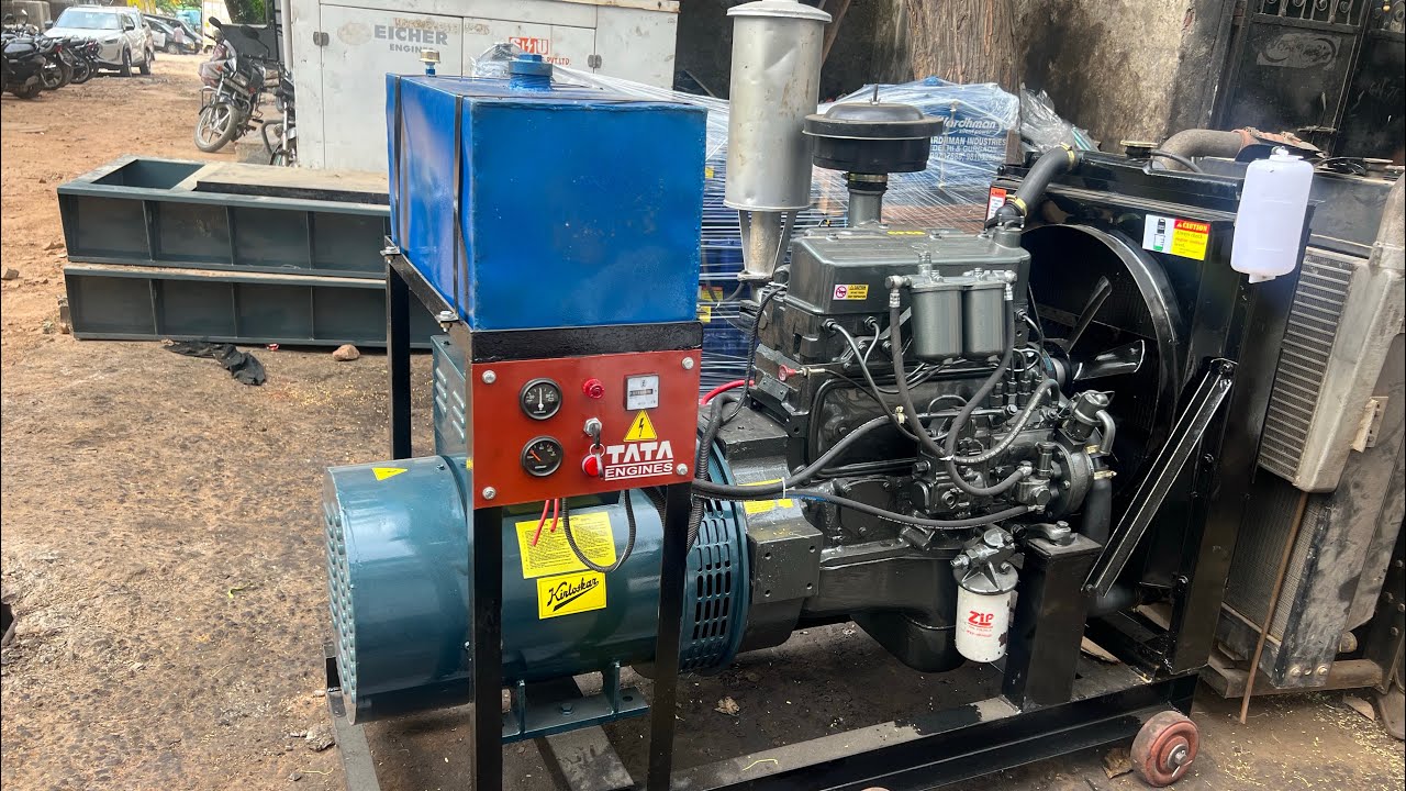 40kva Tata 709 S/P Generator with full engine fitting & load testing Dhanbad Jharkhand delivery