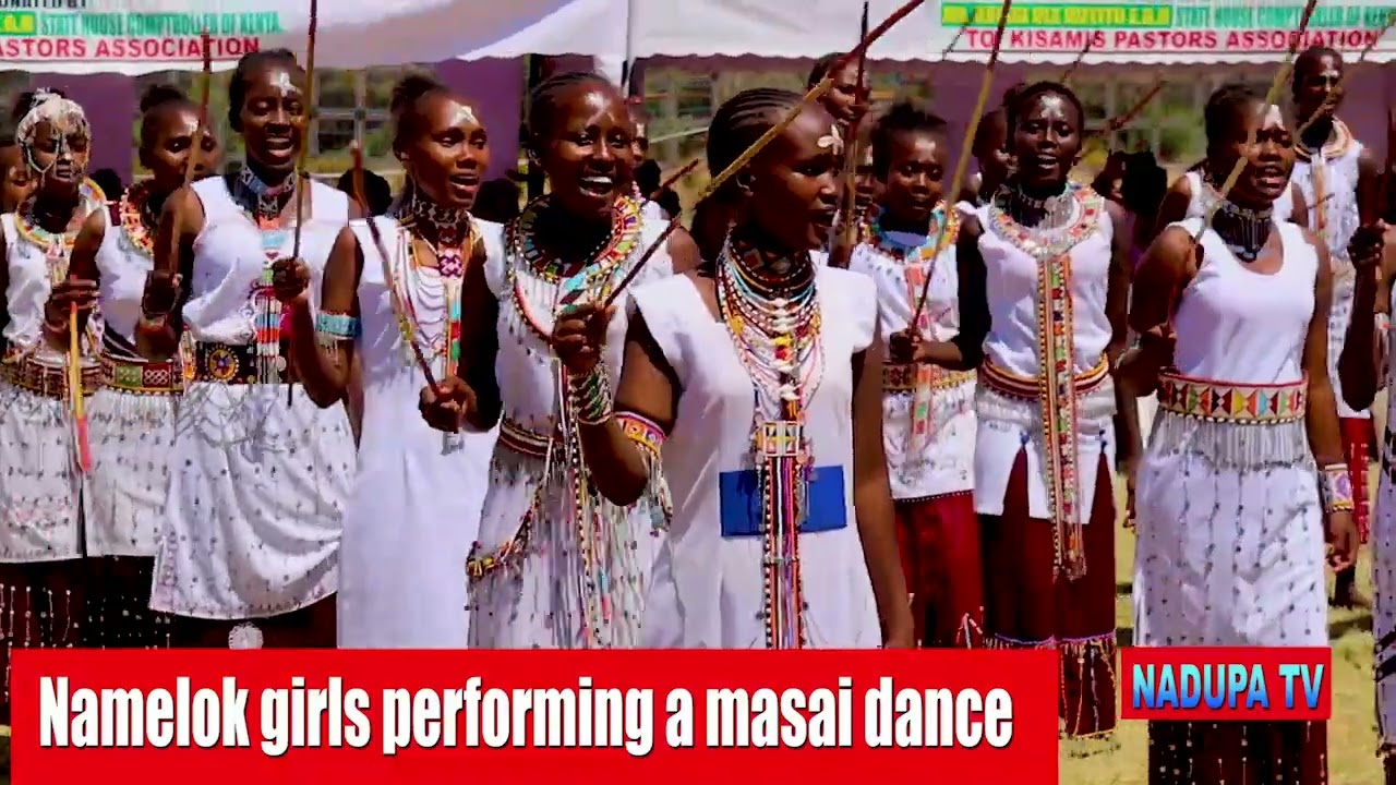 Namelok Girls Olepolos masai dancers. Absolutely awesome 👌 @Nadupatv