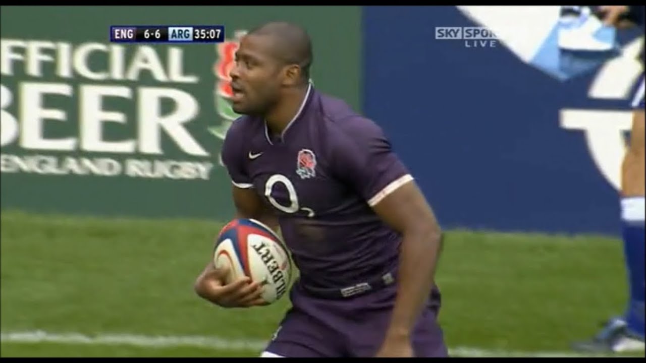 Ugo Monye full back nightmare vs Argentina 2009