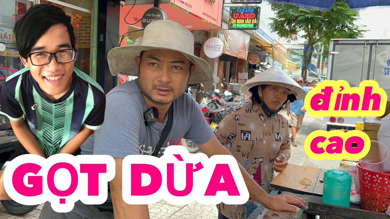 Dừa xiêm 9 râu gọt dừa đỉnh cao chia sẻ bệnh tình phổi trắng Đức mồ côii
