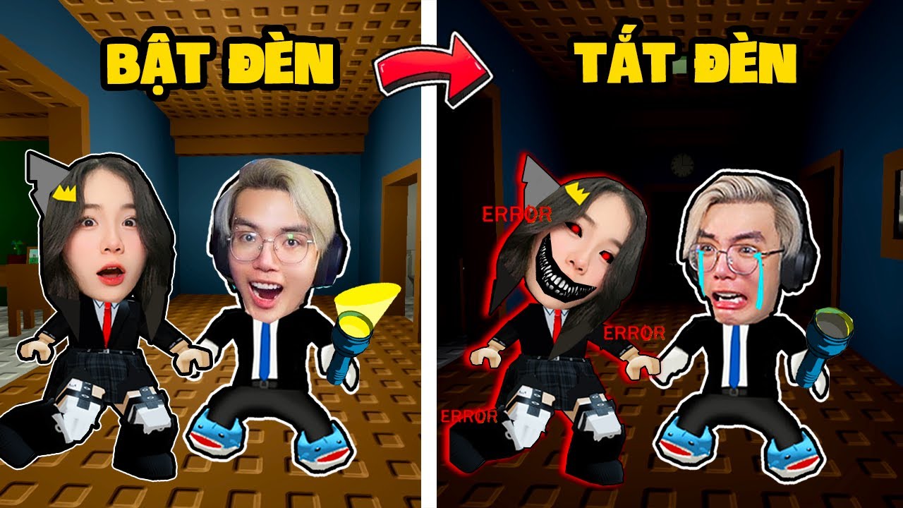 PHONG CẬN PHÁT KHÓC KHI SAMMY TẮT ĐÈN HÓA THÀNH QUỶ SIÊU ĐÁNG SỢ TRONG ROBLOX