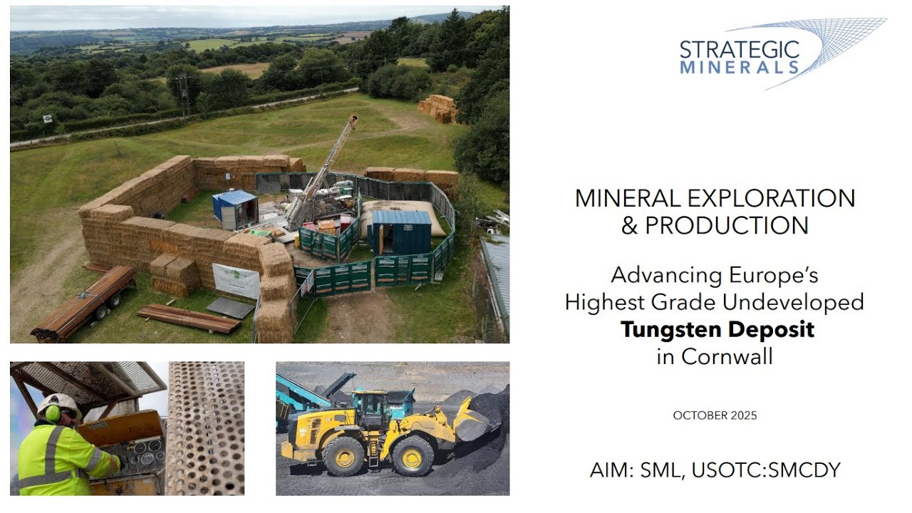 STRATEGIC MINERALS PLC &mdash; Презентация для инвесторов