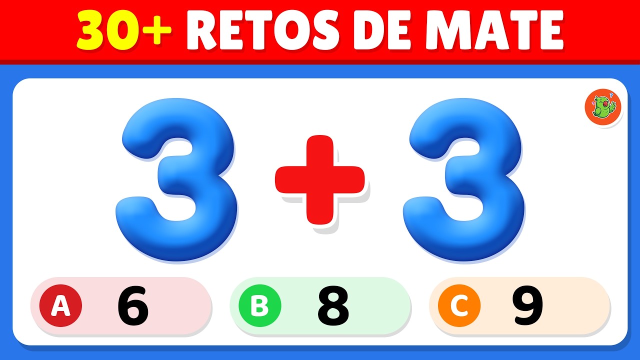 🎨 ¡Juega con los Números! Sumas y Restas Fáciles (Preescolar)