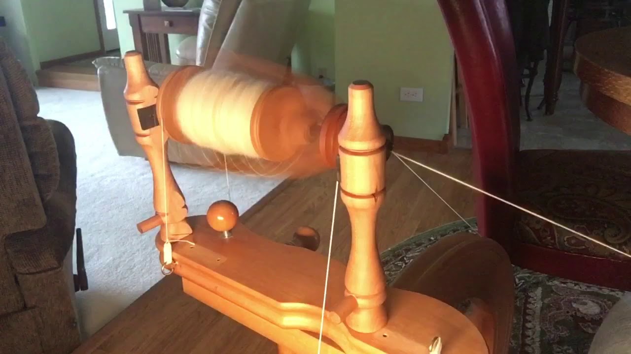 Spinning wheel tension