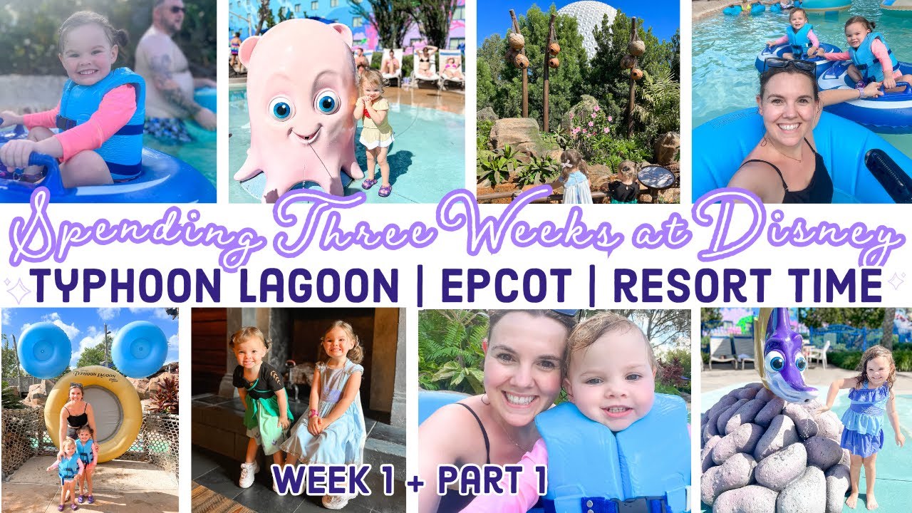 Spending THREE WEEKS at Walt Disney World | Week 1 | Part 1